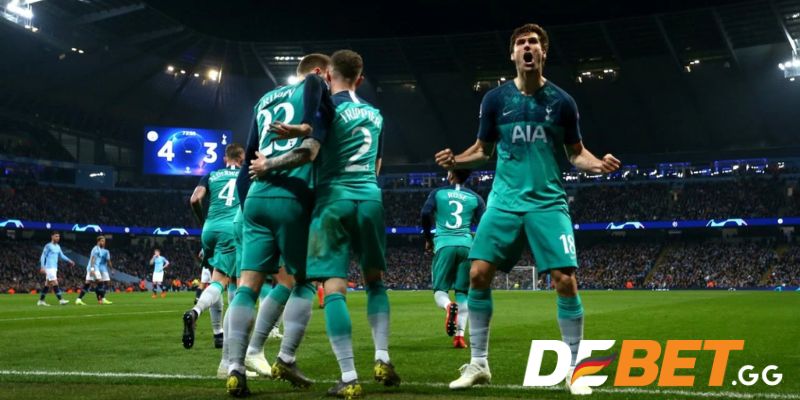 Debet dự đoán tỉ số chuẩn xác nhất cho trận đấu giữa Tottenham vs Manchester City ngày 15/5